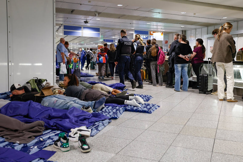 Emergency comfort at Munich Airport during drone incident - Soku